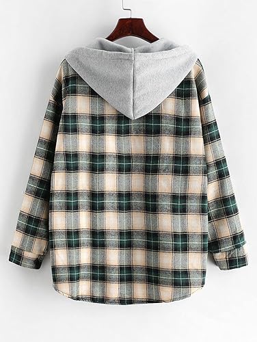 Zaful Plaid Jacket Fuzzy Inside Zaful Mens Fuzzy Flannel Plaid