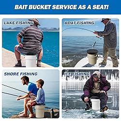 Ironraw 5 Gallon Bucket Seat for Yeti Only, 360