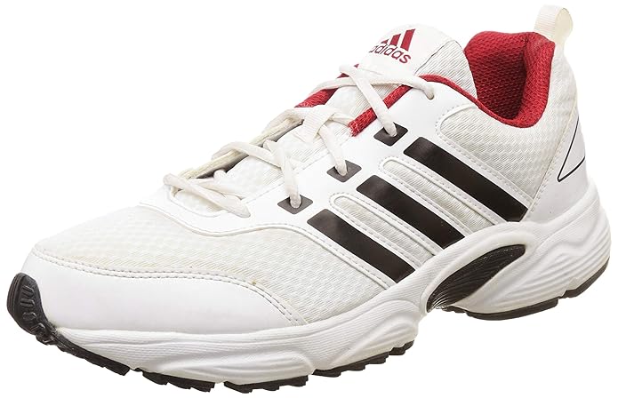 Buy Adidas Men's Ermis M White, Black and Red Mesh Sport Running Shoes - 12 UK at Amazon.in