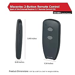 Marantec External Receiver with Remote Control