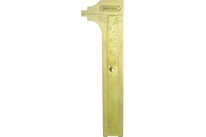 General Tools 133ME Brass Caliper, 4"