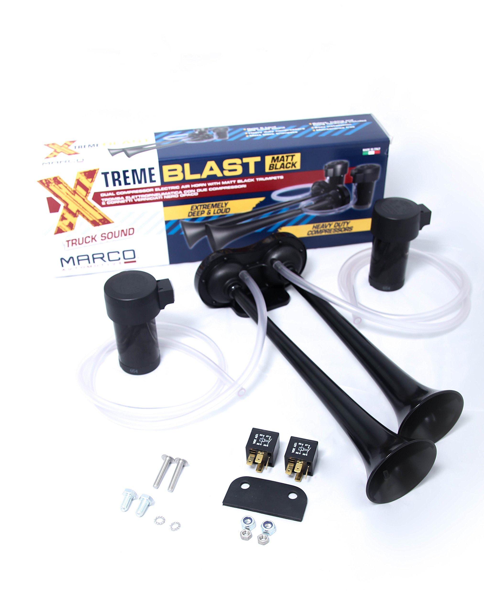 Super Loud 148DB Marco Extreme Blast Premium Air Horn Car Truck SUV