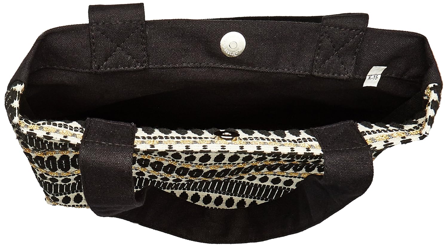 kanvas katha women's jacquard tote (kkjb009)