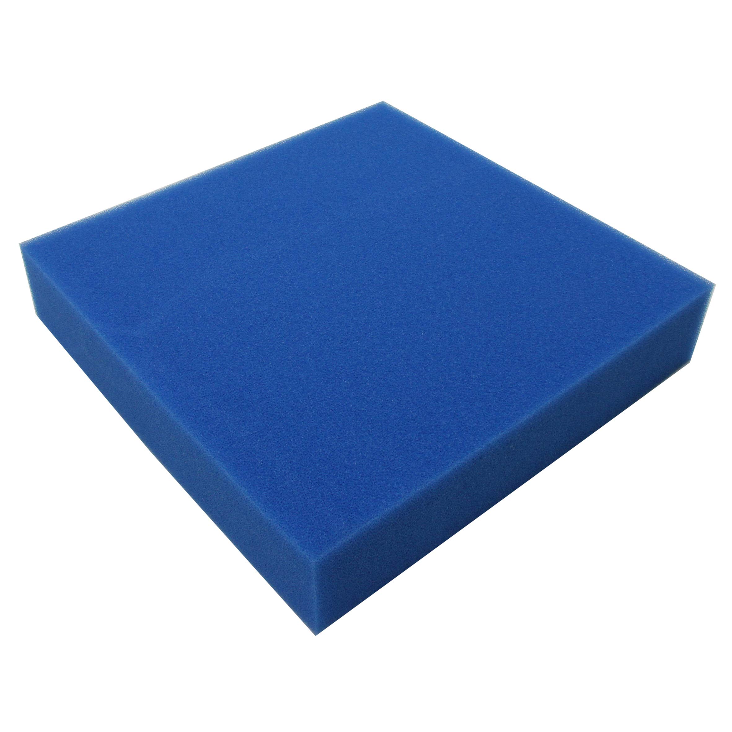 JBL Blue filter foam fine pore 50x50x10cm, Fine foam for filters to combat all kinds of water cloudiness