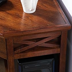 Leick Home 82431 Corner Computer Writing Desk with