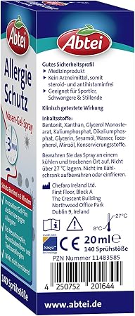 <span>Abtei Nasenspray Allergie Schutz Nasen-Gel-Spray </span></div> (4250752201644)