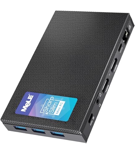 ミニPC MeLE Quieter 4C N100 16GB 512GB Amazon.com: MeLE Mini PC Quieter 4C - 12th Gen N100, Fanless PC