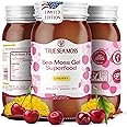 TrueSeaMoss Sea Moss Gel – Made in USA – Wildcrafted Seamoss, Fresh Fruits & Sea Vegetables – Cherry, Pack of 1 (Labels may Vary)