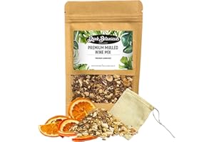 Drink Botanicals Ireland | Premium Mulled Wine Spices Kit | Gluhwein Spice | 100% Natural | No Sugar | Makes 3 Litres Of Wine | 2.46 Ounces | 70 Grams | Includes Muslin Bag | Christmas Spiced Hot Wine
