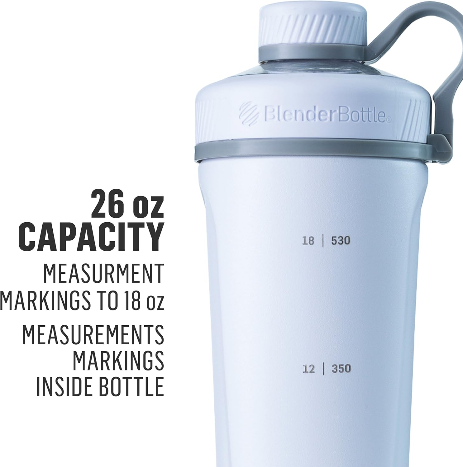 Blender bottle radian insulated Black 26OZ, 769 ml - Image 3