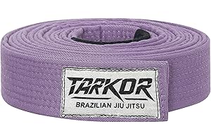 TARKOR Vintage Series BJJ Belt for Men & Women Brazilian Jiu Jitsu Belt for Jiu Jitsu Gi