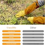 UneedMe Gardening Gloves Long Gauntlet Thornproof for Women Men view 3