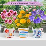 Ozzagar Paint & Plant Garden Kit for Kids Toys Flower Pots Seeds 4-14 view 6