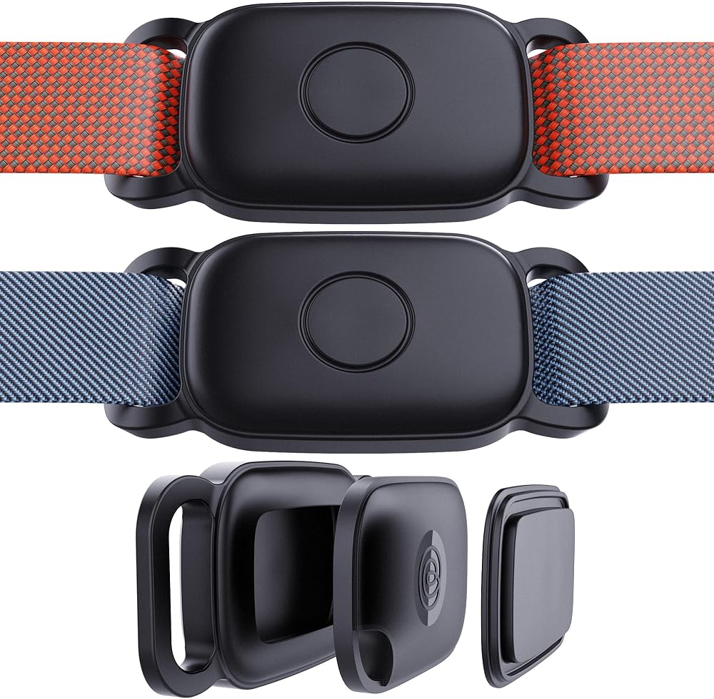 DDJ Dog Collar Holder for Tile Life360 Pro 2024, 2-Pack Waterproof Case