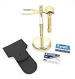 34G Double Edge Safety Razor (34003) with Gold