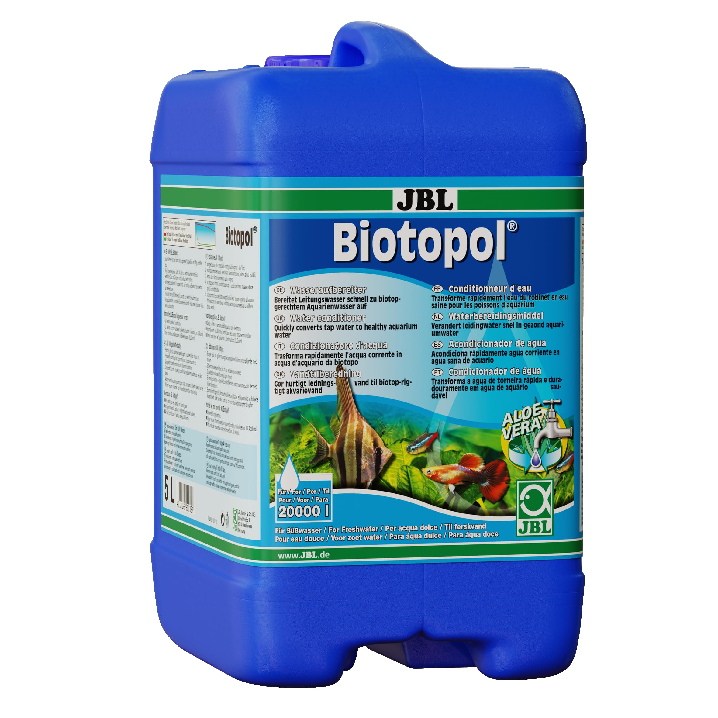 JBL Biotopol 5 l, Water conditioner for freshwater aquariums