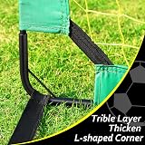 Pop-Up 3x2.2FT Football Goals Foldable Net with Carry Bag view 5