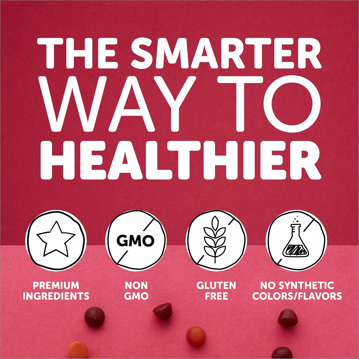 SmartyPants Women's Formula Gummy Multivitamins: Vitamin C, D3, and Zinc for Immunity, Biotin for Hair, Skin & Nails, Omega 3 Fish Oil, CoQ10 for Heart Health, Methyl B12, 180 Count (30 Day Supply): Health & Personal Care