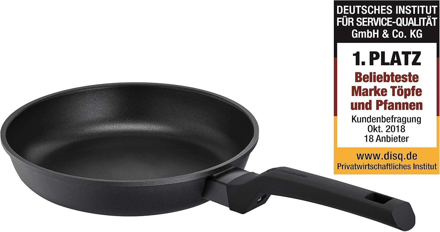 Schulte-Ufer 452282 Charisma I Frying Pan Die-Cast Aluminium Frying Pan Diameter 28 cm Suitable for Induction 1638/28
