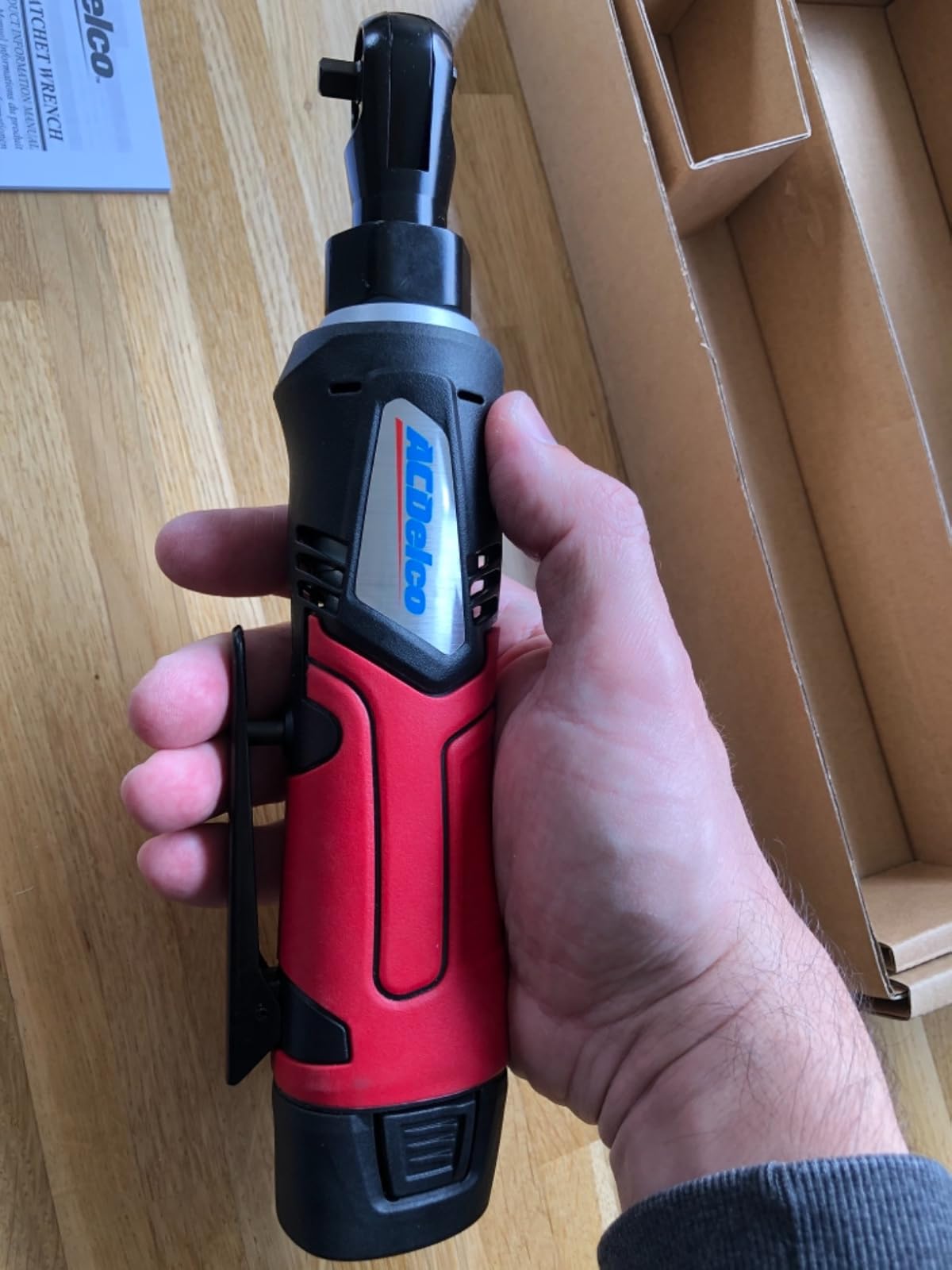 Milwaukee M12 Impact ACDelco G12 Cordless 12V Angled 1/4 Ratchet