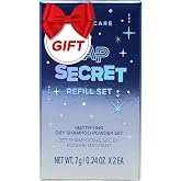 I DEW CARE Tap Secret Mattifying Dry Shampoo Powder - Refill Set | Hydrating Dry Scalp, Natural Matte Finish, Oil Control, Lightweight Volume, Biotin &amp; Black Ginseng, Travel Size, Vegan