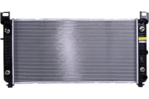 Klimoto Radiator 34" Wide | Compatible with Chevrolet Silverado Suburban Tahoe Cadillac Escalade 4.8L 5.3L 6.0L 6.2L V8 | KLI2370 Compatible with GM3010274 15841573 25811504 52486596 52487603 2370