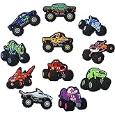 XQNB Cartoon Shoe Charms for Clogs Decoration Set Party Gift | Soft waterproof PVC cartoon car shoe charms with 3D design, perfect party favor gift for clogs decoration