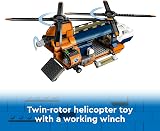 LEGO City Jungle Explorer Helicopter at Base Camp 60437 5 Minifigures view 3