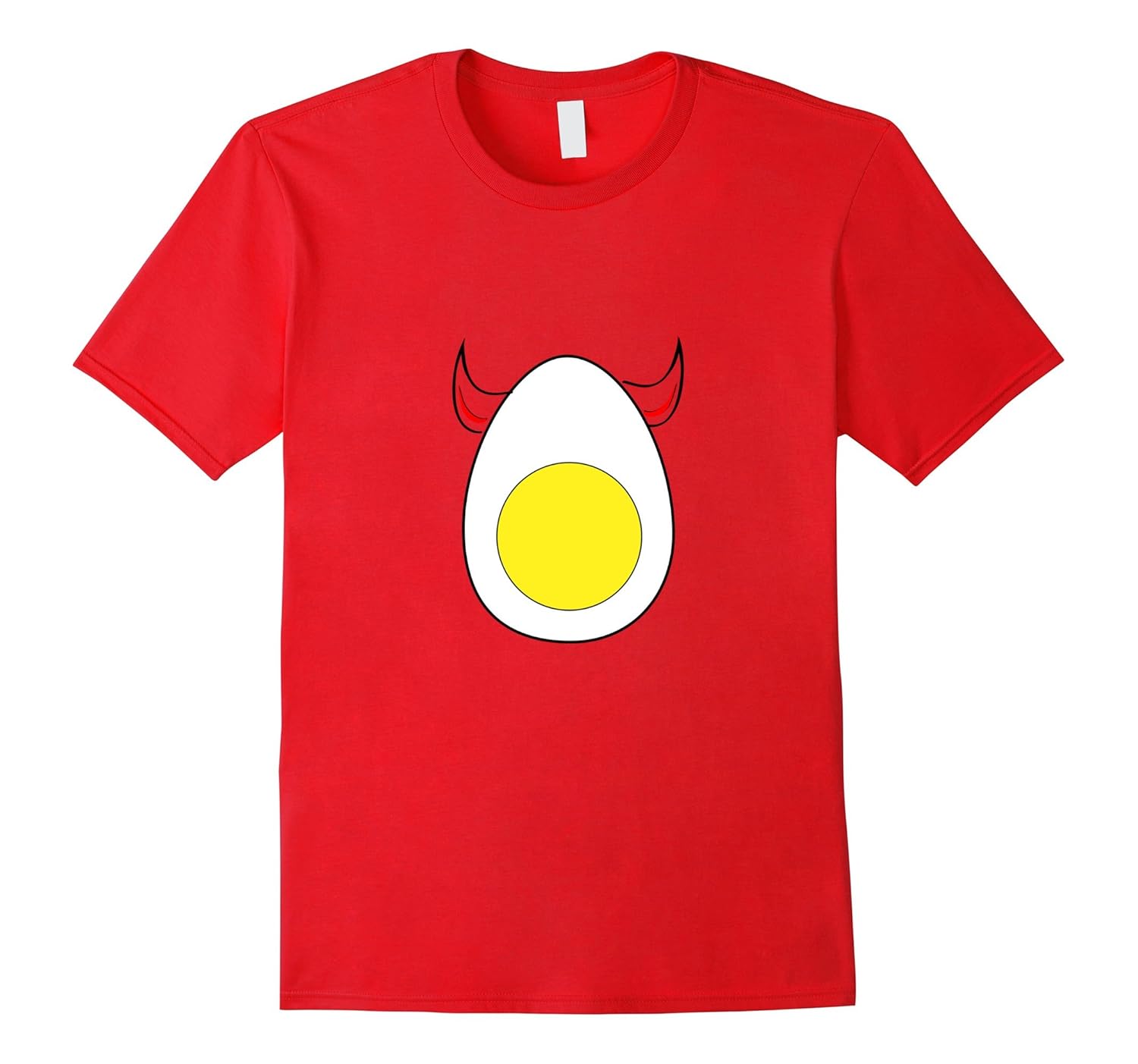 Deviled Egg Horns Quick Halloween Costume Idea T-Shirt-ANZ