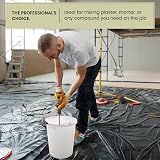 PlasticForte 28 Litre Heavy Duty Plasterers Bucket for Mixing Water Plaster view 6