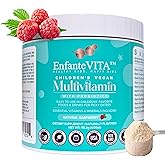 EnfanteVITA All in One Kids Vitamins, 90 Day Supply, Powder Multivitamin with Probiotics, Immune Support, Gut Health, Vegan D3, Sugar Free, Non GMO, Natural Flavor, Doctor Formulated, Daily Nutrition