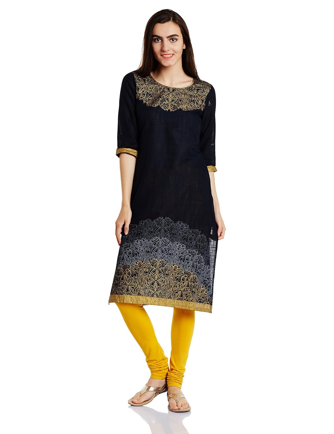 aurelia women's straight kurta