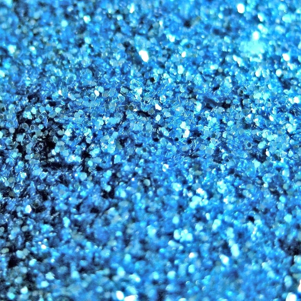 25g Sky Dive 0.008 Blue Micro Metal Flake - Solvent Resistant Glitter | Auto Paint | Epoxy Resin Glitter | DIY Arts Crafts