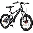 ONLYGU Kids Bike-18 20 Inch Bike for Boys and Girls Bicycle with Adjustable Seat and Handbrake, Bikes for Kids 7-13