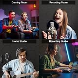 TONOR 36 Pack Hexagon Acoustic Panels 12 x 10 x 0.4 High Density Sound Panels view 5