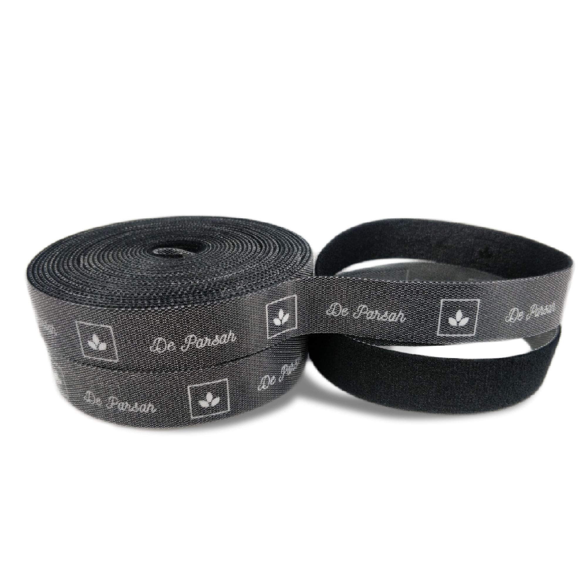 n.a. Reusable and Flexible Wire Sticky Cable Tidy Management Fastening Tape/Ties with Hook and Loop for Computer, TV, Power and Other Cables