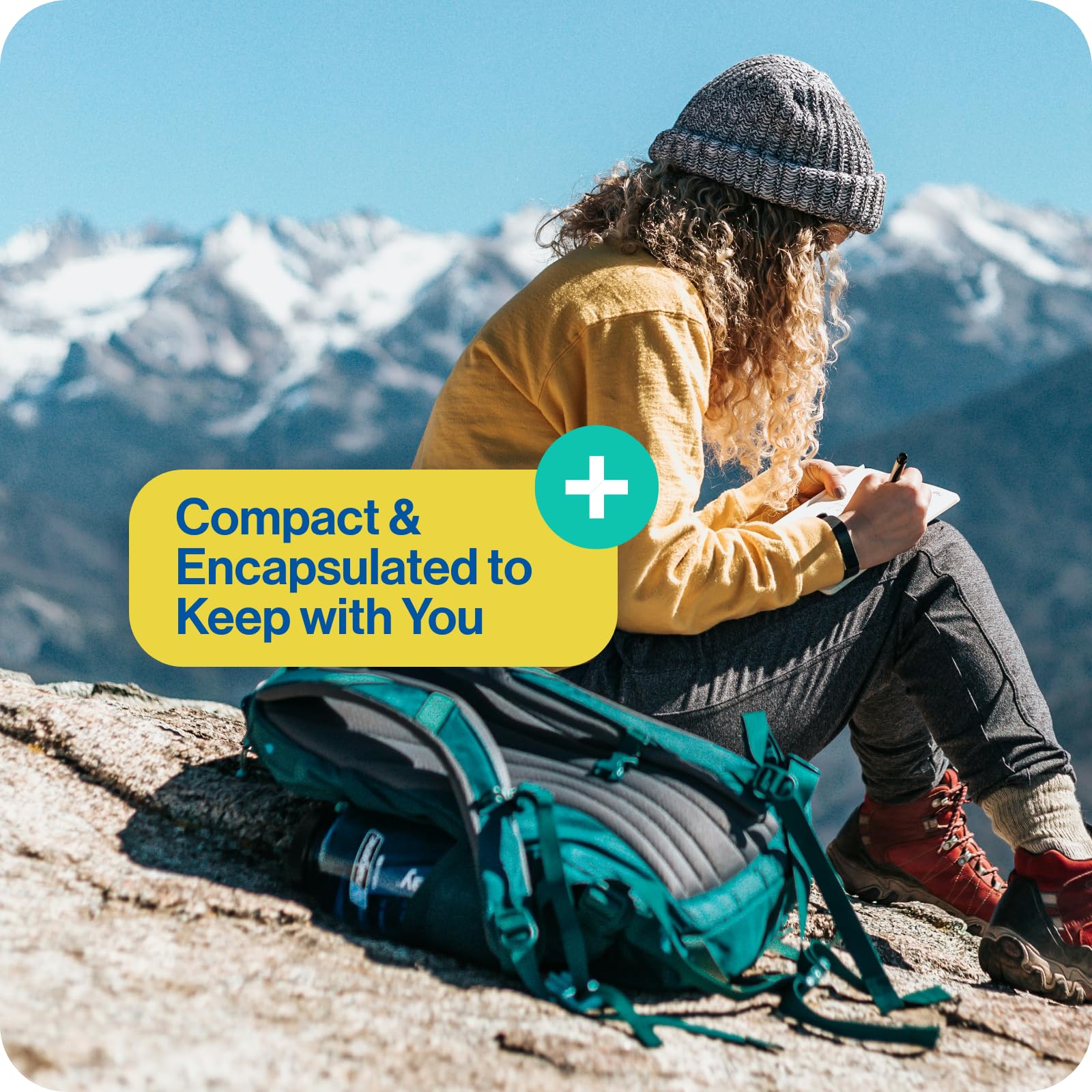 OWELL® Safety Lancets 21G x 2.5mm – 100 Count | Extra Blood Flow for Thick Skin | Sterile, Preloaded, Medical-Grade, Pressure Activated for Diabetic Glucose Testing