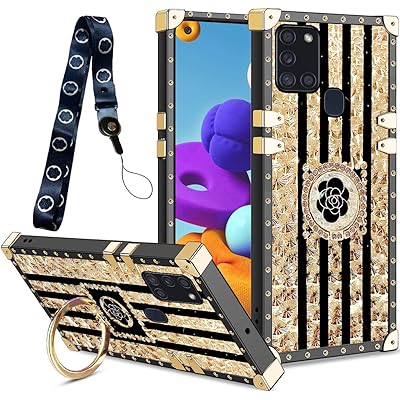 B-wishy Samsung Galaxy A21S Case with Kickstand, Kuwait Ubuy