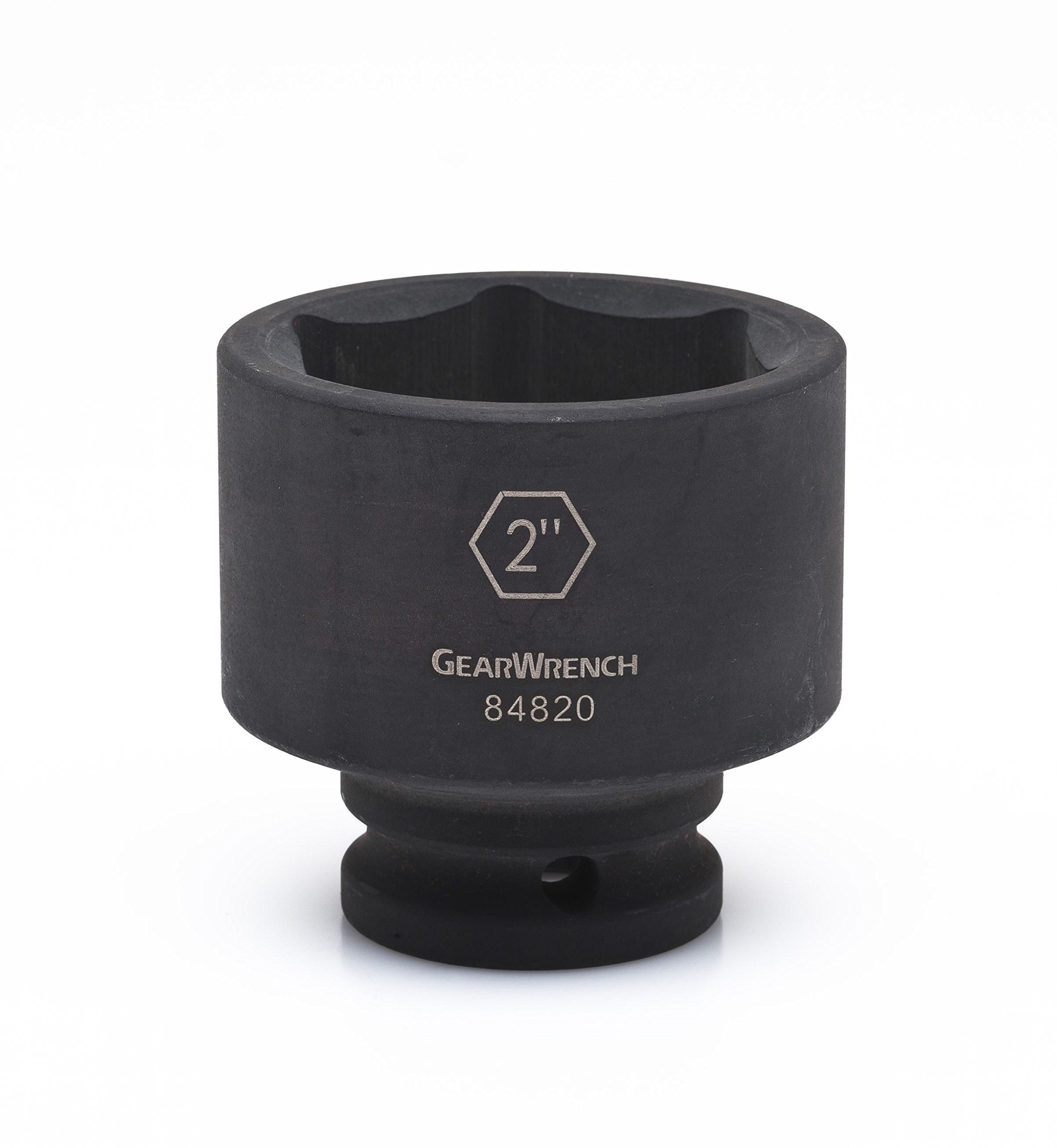 GearWrench 84828 3/4" Drive 6 Point Standard Impact Socket 2-1/2"