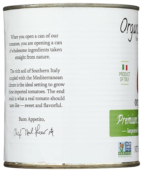 ORGANICO BELLO ORGANIC PREMIUM CHOPPED TOMATOES, 28 OZ