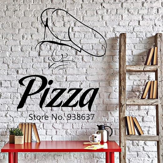 Woyaofal Pizzeria Chef Sombrero Tatuajes De Pared Vinilo Arte Pegatinas De Pared Decoracion Para El Hogar Pizza Restaurante Decoracion Impermeable Cocina Decorar Z 42x52cm Amazon Es Hogar