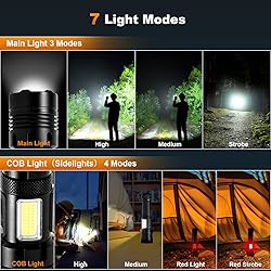 Smicho Rechargeable flashlights, 900,000