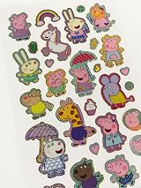 Paper Projects Peppa Pig Pink Sparkly Reusable Stickers Official Licensed view 4