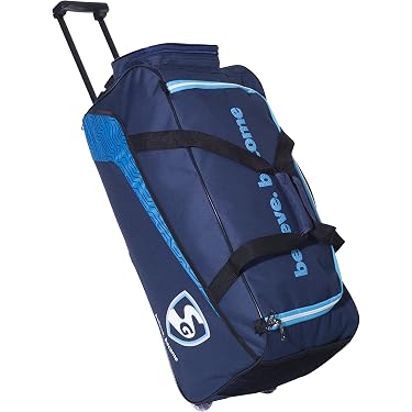 Sac De Sport GS Style Duffle Pour Cricket - Léger, Grande Capacité, Noir, Durable, Neuf