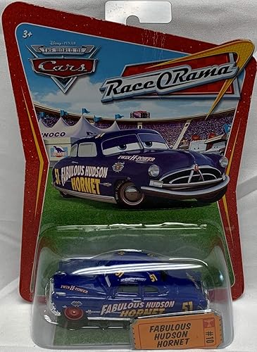 Disney Pixar Cars Supercharged Fabulous Hudson Hornet 1:55 Die