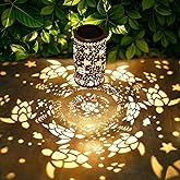 Fabuday Sea Turtle Outdoor Solar Lantern Waterproof - Hanging Solar Power Lights Led for Outside, Garden Decor for Patio, Porch, Balcony, Yard and Deck, Gardening Decorations Gifts for Women Mom