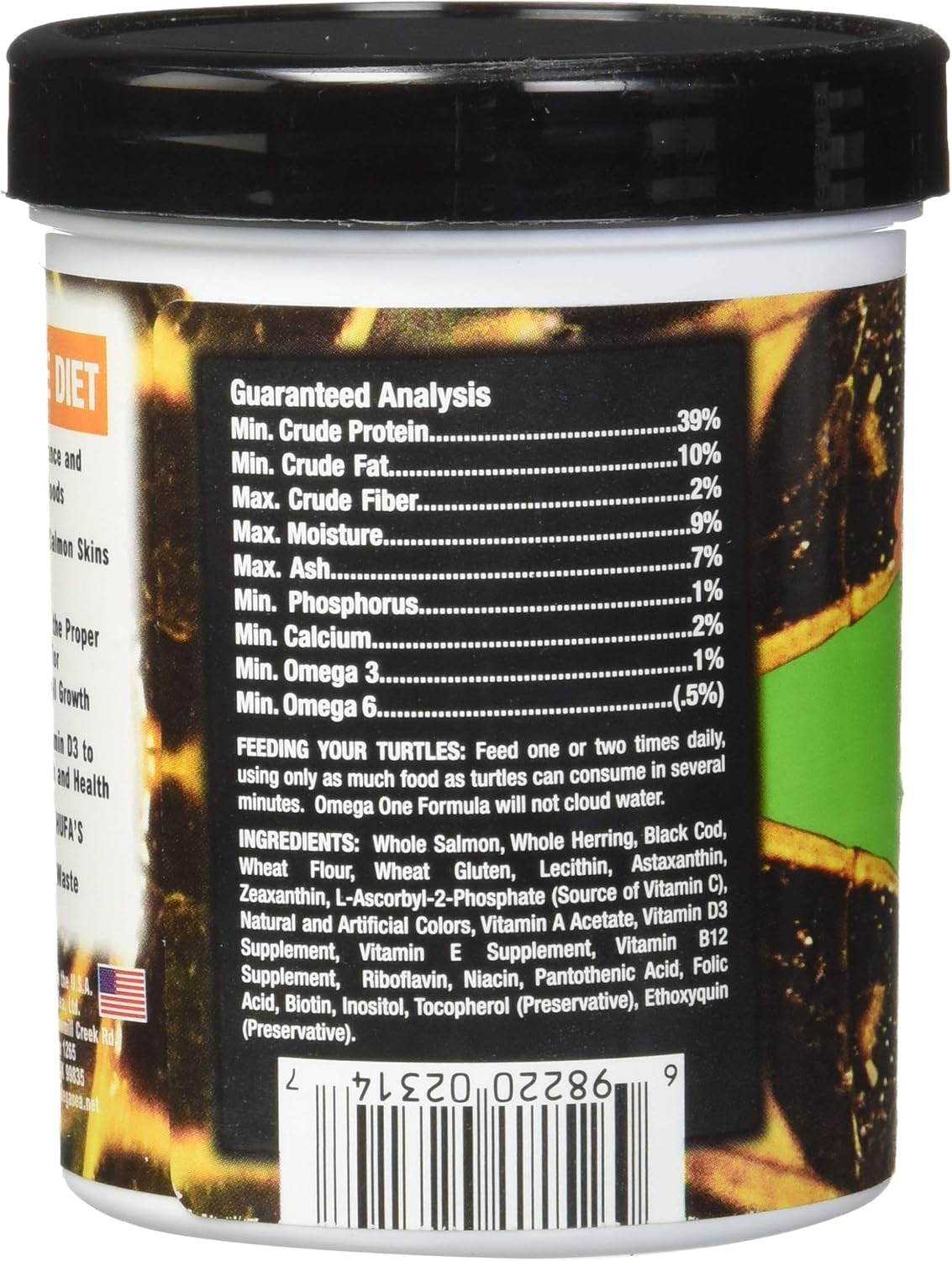 Omega One Juvenile Turtle Pellets 3.5oz, Yellow, 103.51 ml (Pack of 1) - Image 4