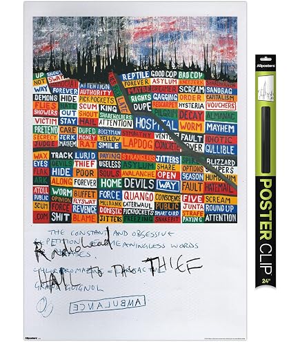 Radiohead - Hail to The Thief Rare Album Cover Poster 12 x 18 inch