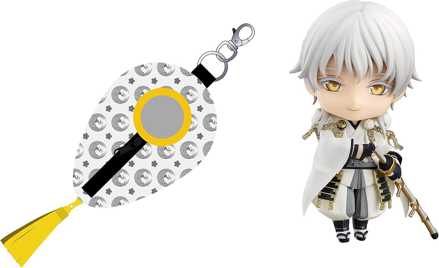 Amazon Co Jp 限定セット ねんどろいど 刀剣乱舞 Online 鶴丸国永ノンスケール Abs Pvc製 塗装済み可動フィギュアとおでかけポーチ寝袋セット ホビー 通販