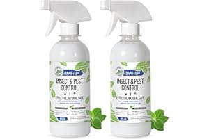 MIGHTY MINT 8oz Insect and Pest Control Peppermint Oil - Natural Spray for Spiders, Ants, and More (2)